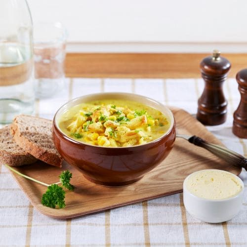 Gul kyllingsuppe