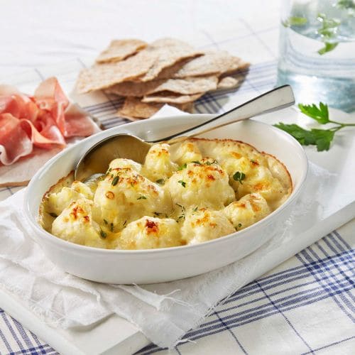Gratinert blomkål