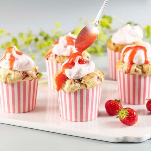 Rabarbramuffins