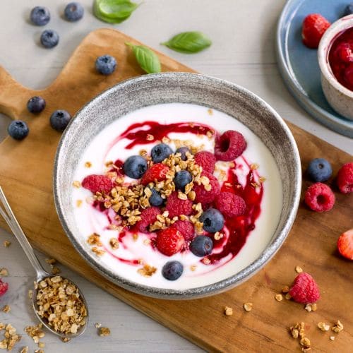 Frokost bowl med yoghurt