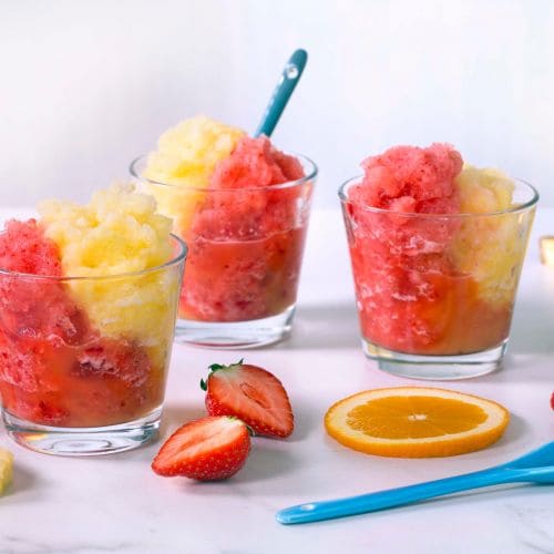 Slush med to farger