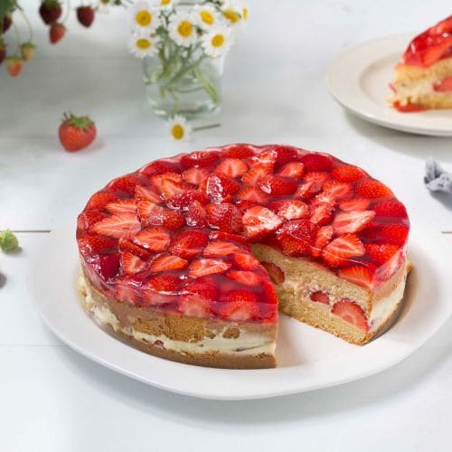 Jordbærkake