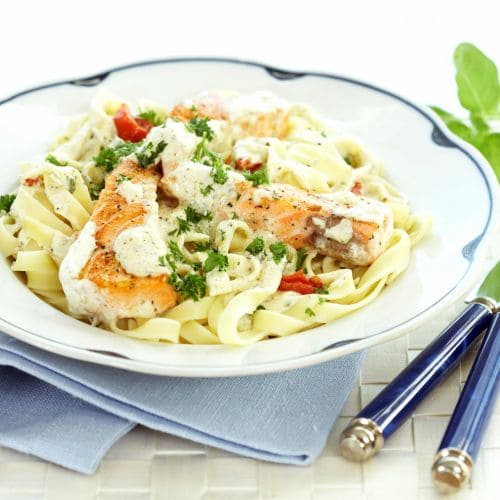 Laksepasta