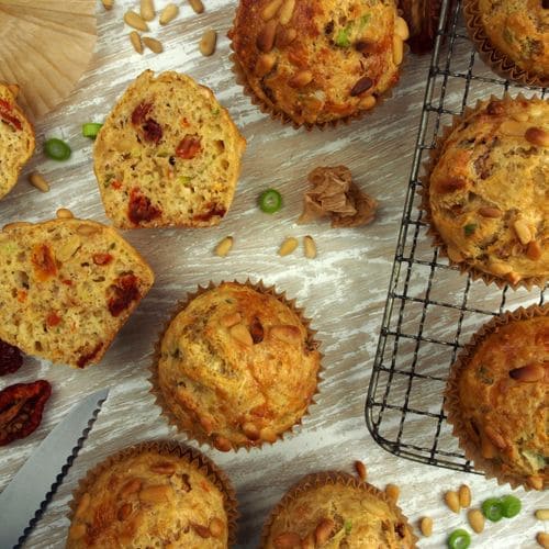 Saftige og halvgrove muffins med Kefir