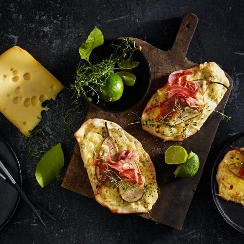 Hvit pizza med Jarlsberg®