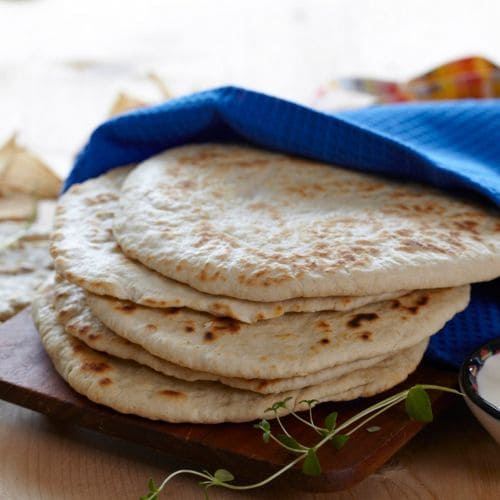 Hjemmebakte tacobrød