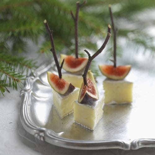 Brie med ferske fiken