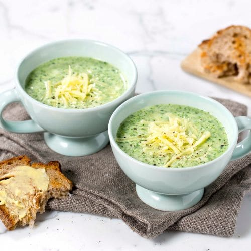 Hjemmelaget spinatsuppe