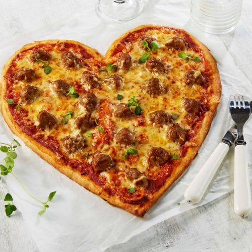 Hjertepizza