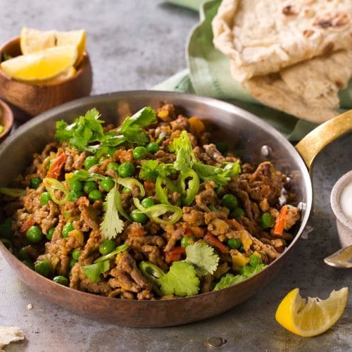 Matar keema