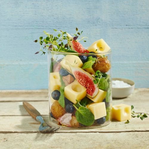 Lun fikensalat med Jarlsberg® 