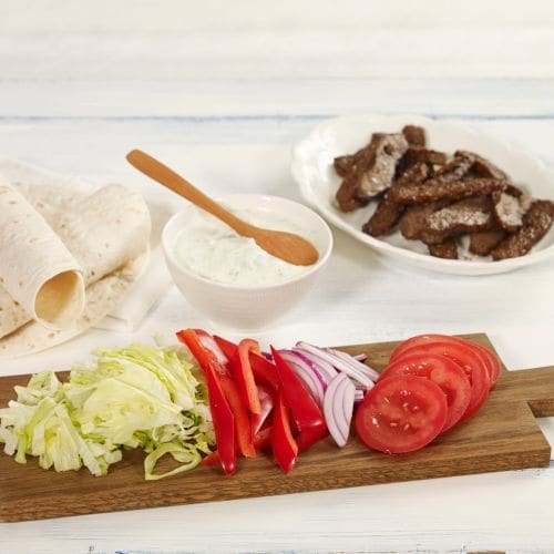 Wraps med karbonade