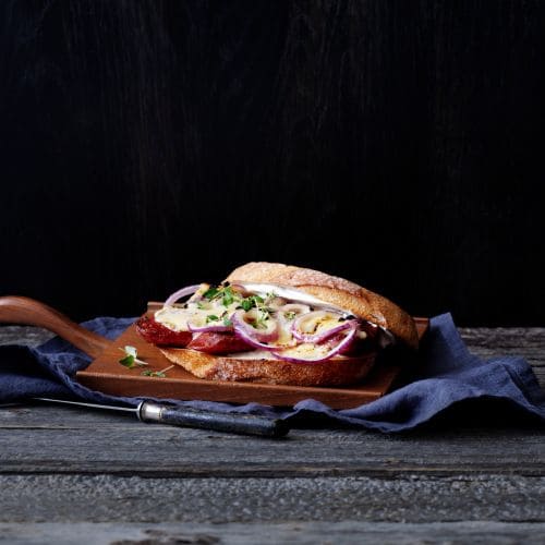 Cheezy Moose ostesmørbrød