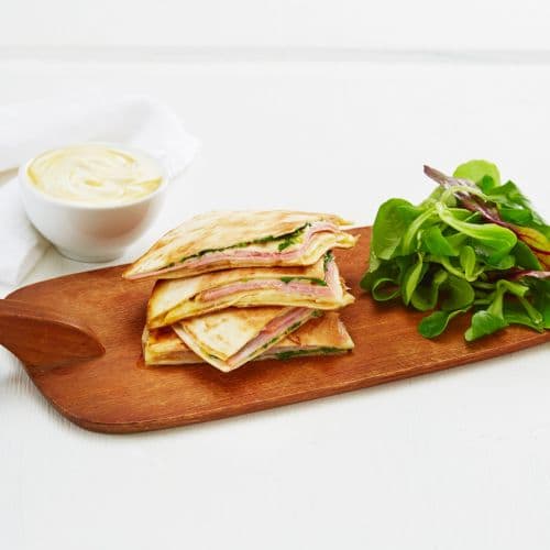 Quesadilla med Ridder® og skinke