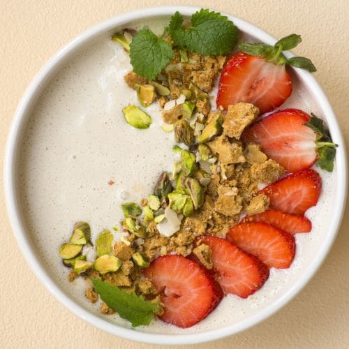 Smoothie-bowl med vanilje