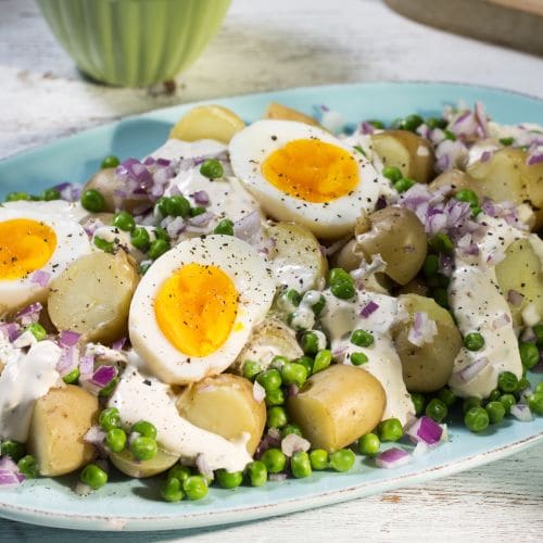 Potetsalat med egg