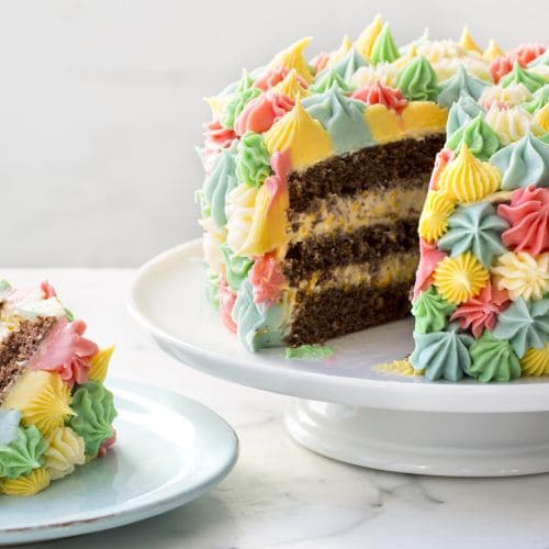Sjokoladekake med smørkrem