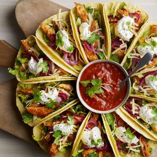 Taco med kylling