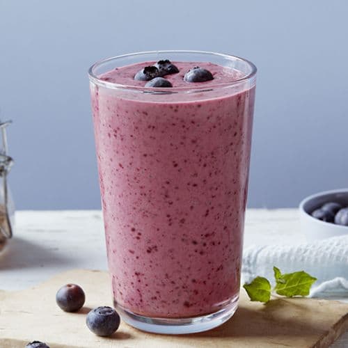 Blåbærsmoothie