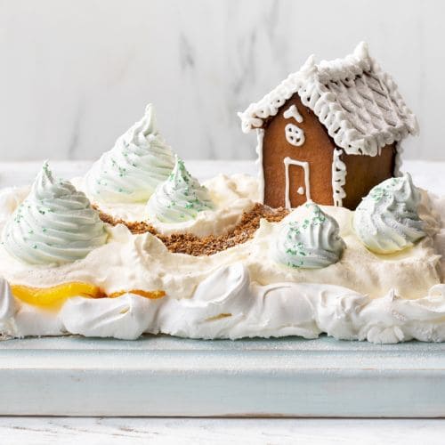 Pepperkake-pavlova