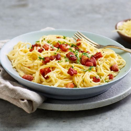 Pasta Carbonara på 15 minutter
