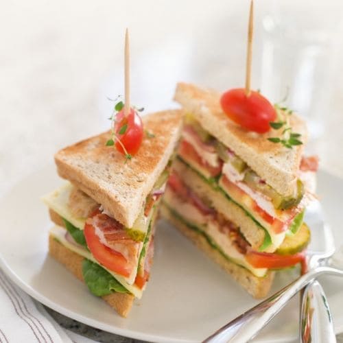 Club Sandwich med Norvegia