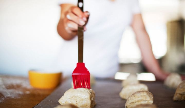 Trinn 4: Slik lager du scones fra Bakeriet i Lom