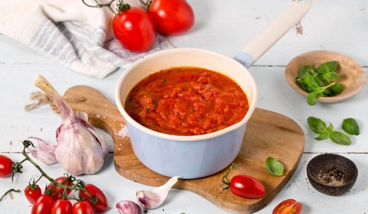 Hjemmelaget tomatsaus