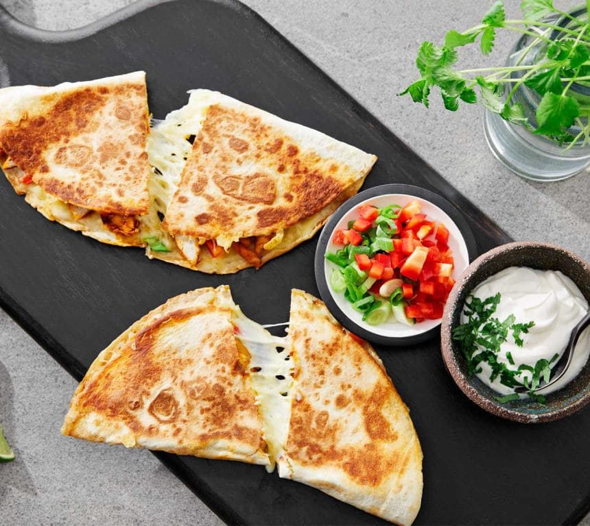 Quesadilla med kylling