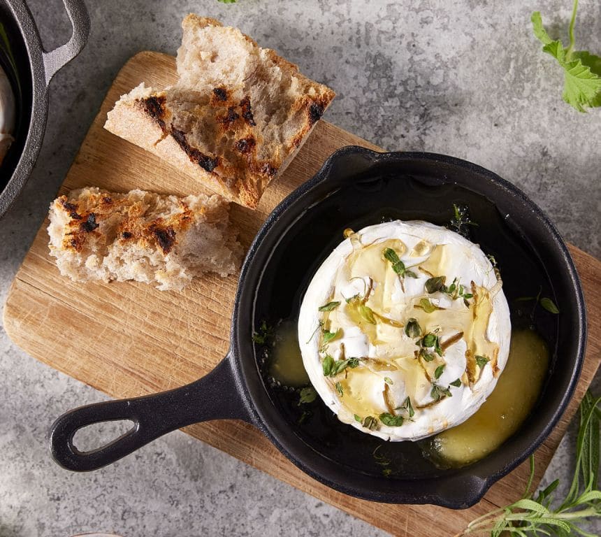 Grillet camembert