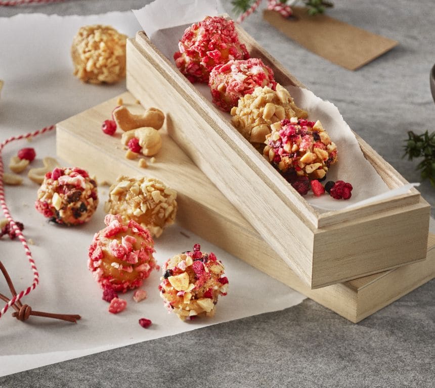 Trøfler med brunost