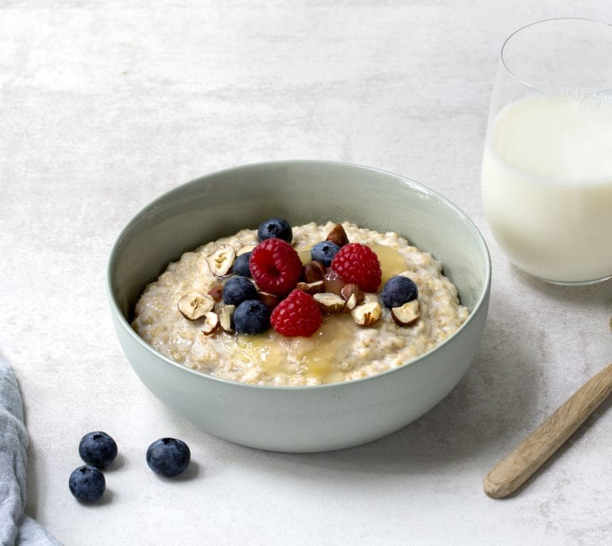 Proteinrik havregrøt med YT®Proteinmelk