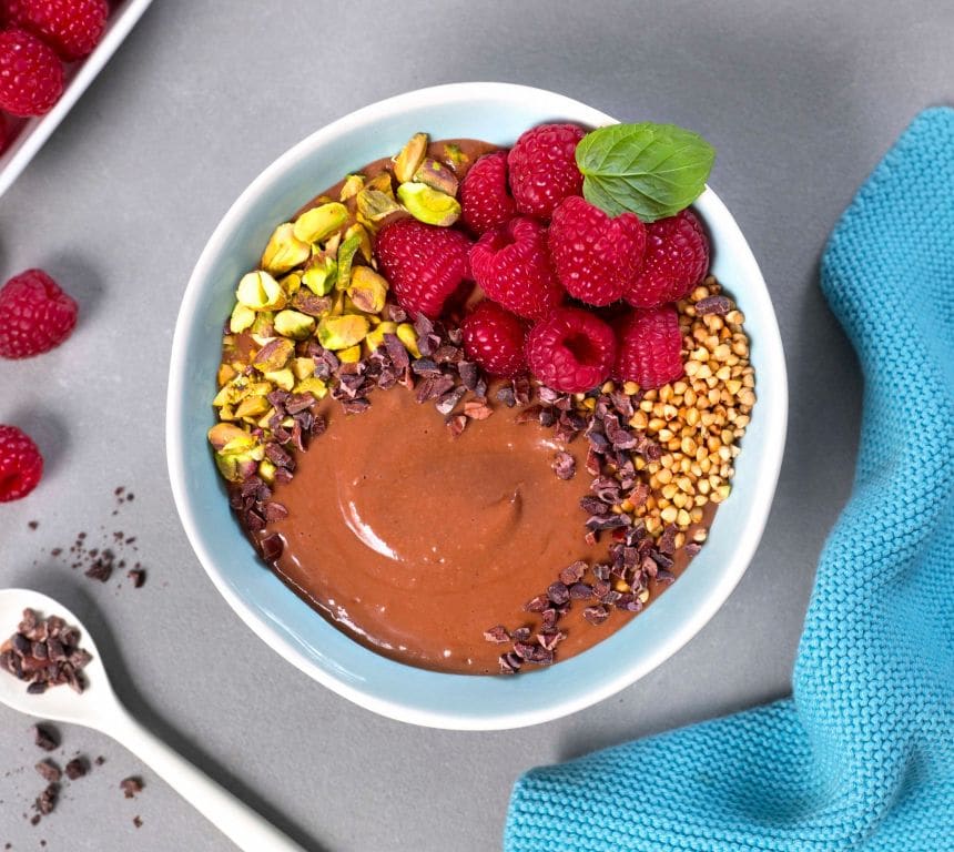 Smoothie bowl med kakao