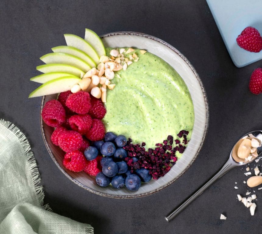 Smoothie bowl med avokado