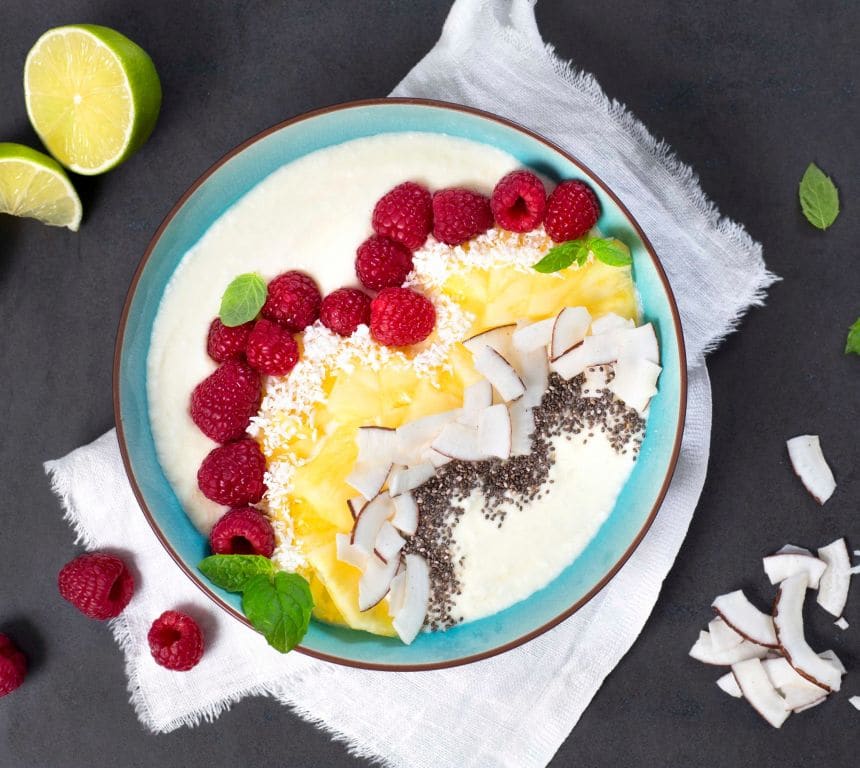 Smoothie bowl med kokos