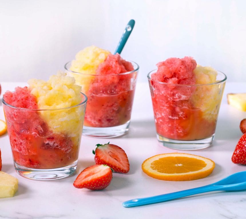 Slush med to farger