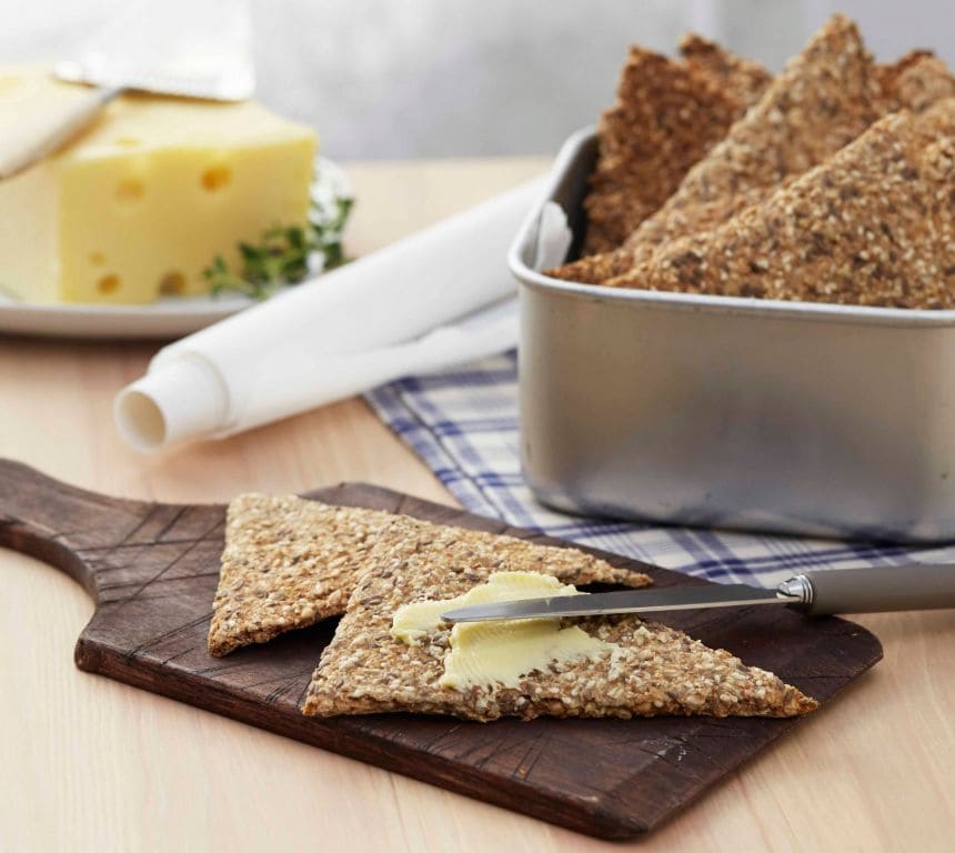Hjemmelaget knekkebrød