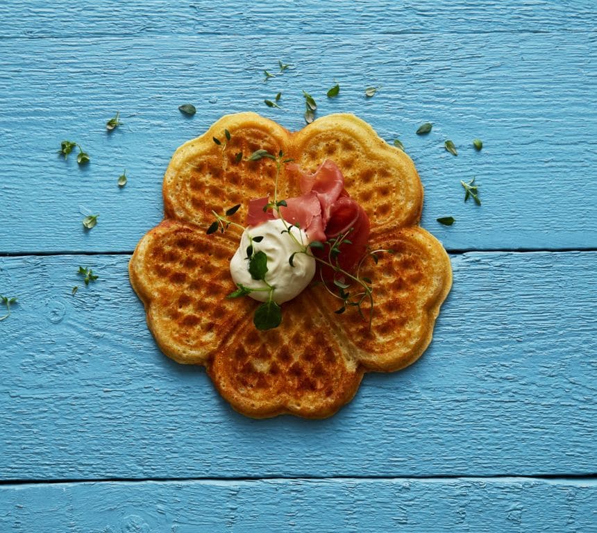 Vafler med kefir