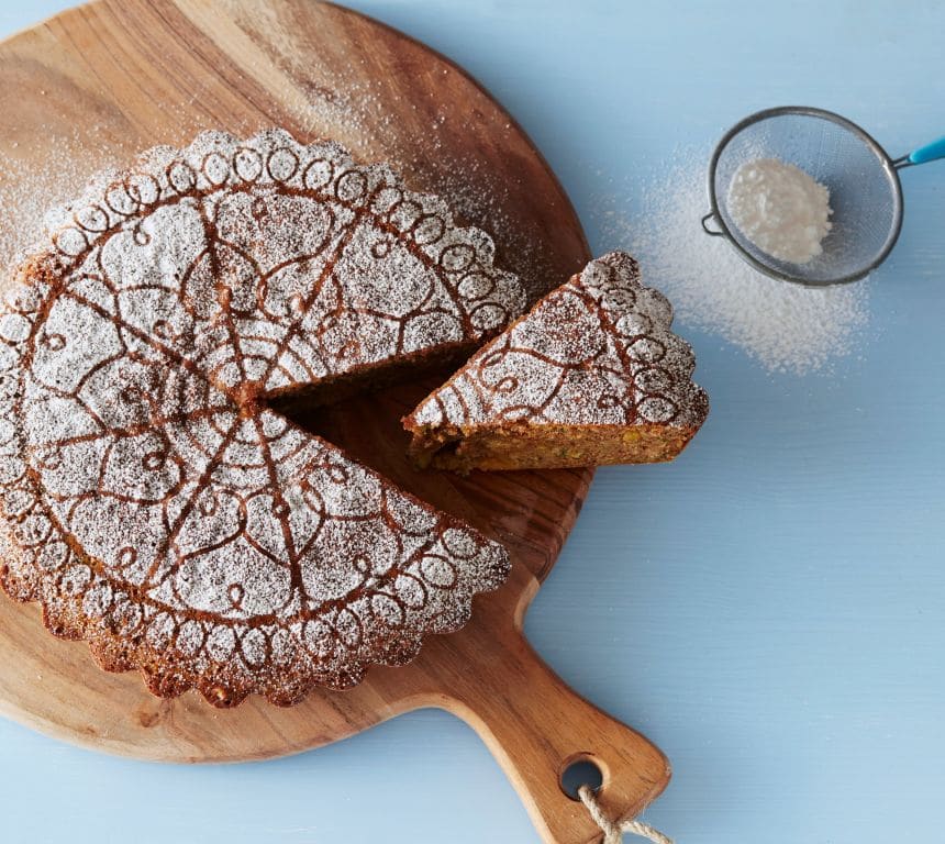 Squashkake med aprikos