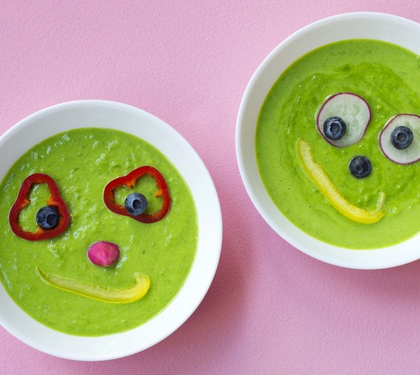 Grønn ertesuppe