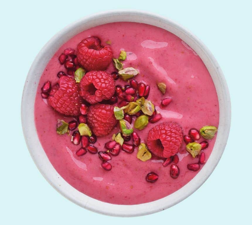 Biola®-bowl med bringebær