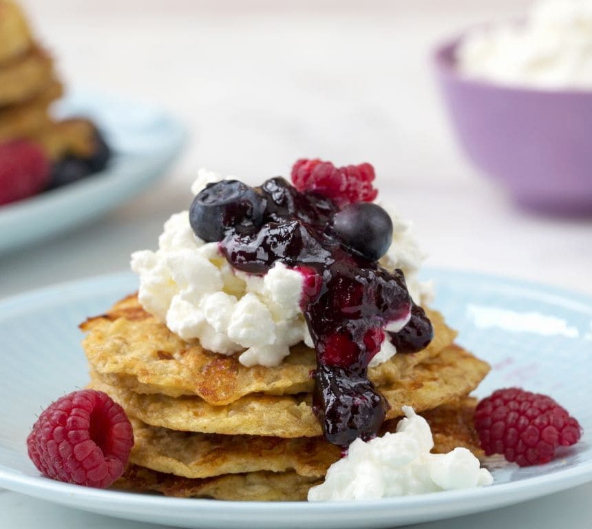 Cottage cheese-lapper