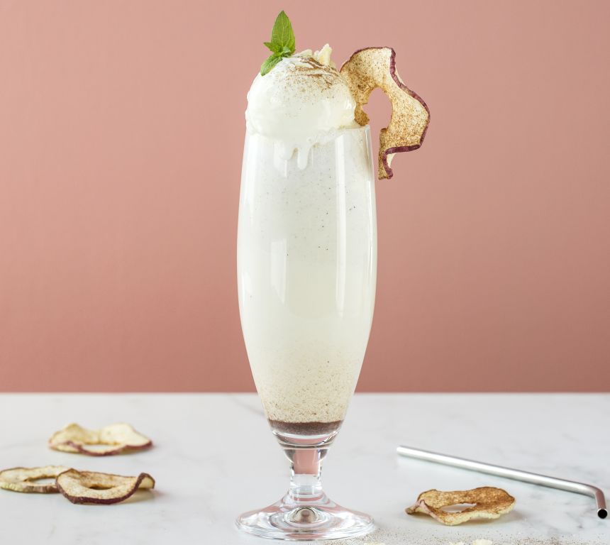 Eplekakemilkshake