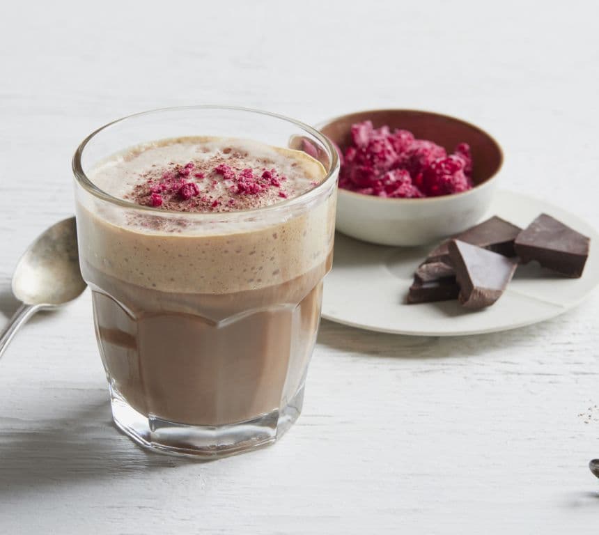 Laktosefri mocca latte
