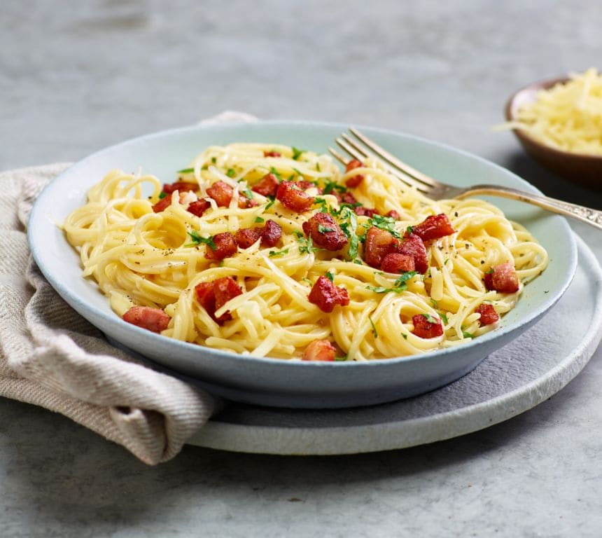 Pasta Carbonara på 15 minutter