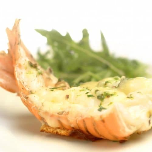 Gratinert sjøkreps