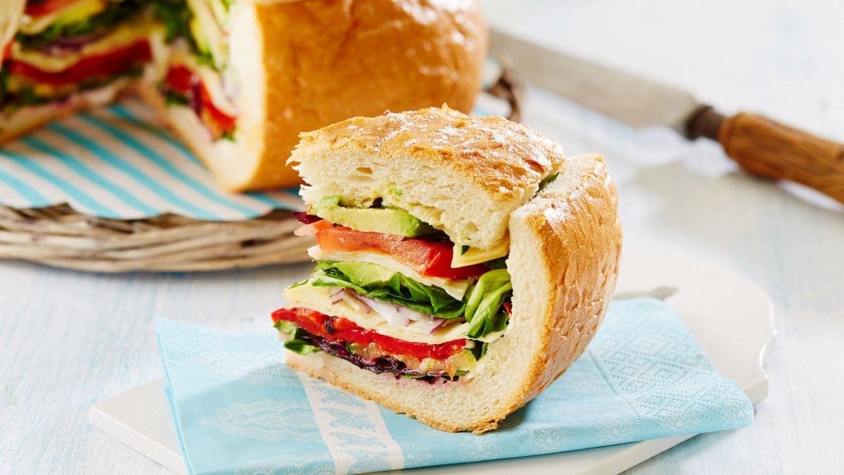 Pan Bagnat – fylt brød