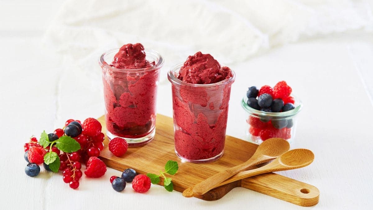 Frozen yoghurt