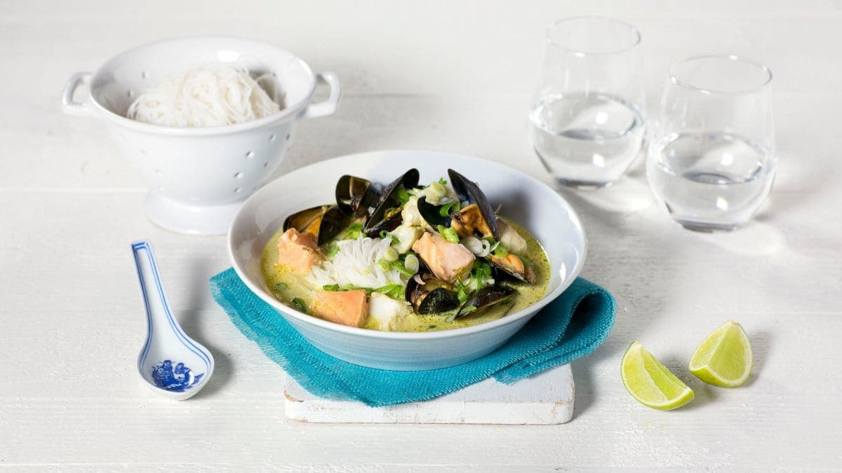 Thailandsk fiskesuppe