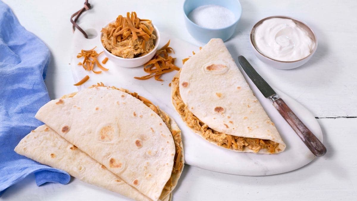 Lefse med brunostkrem